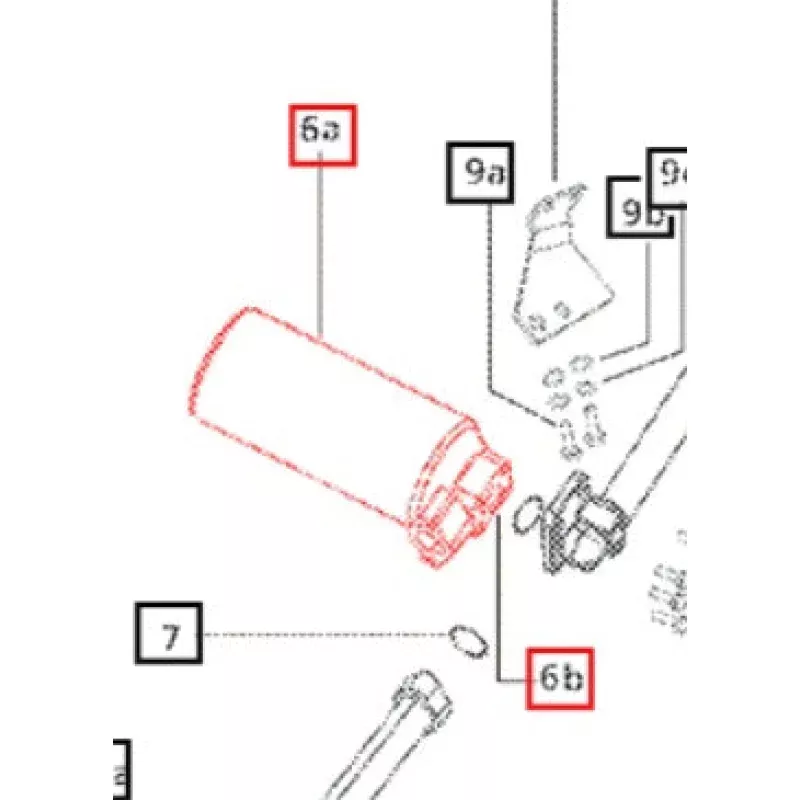 000013231P04 - FILTER Suction Line (With Head)