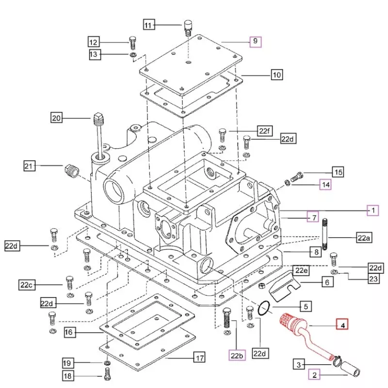 007200251C1 - Hydraulic Suction Strainer Filter (4WD)