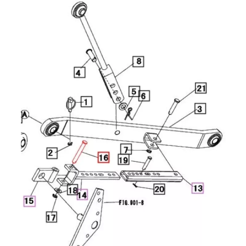 05621112090 - Pin, Clevis