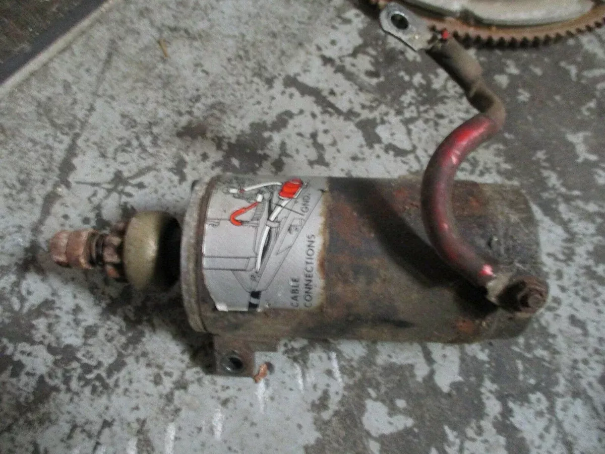 1978 Johnson outboard 140hp starter 0385529