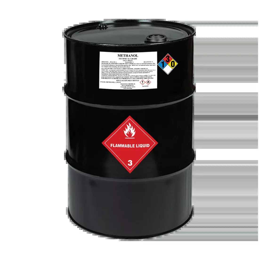 30-DRUM | Methanol-30 Gal Drum