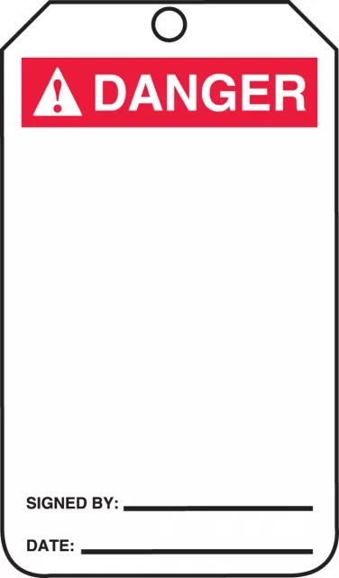 Accuform MDT205LCM Blank Tags