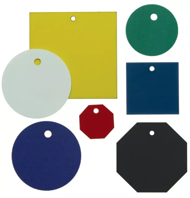 Accuform TDG228YL Blank Accu-Ply Tags