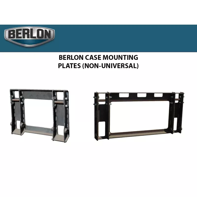 BERLON Mounting Plates for Case Skid Steer Loaders