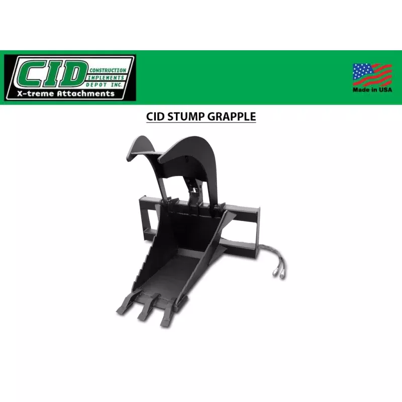 CID Stump Grapple for Skid Steers