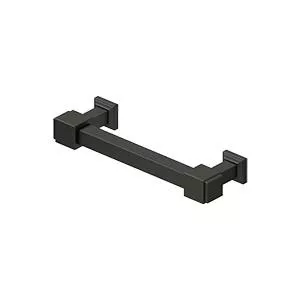 Deltana DECORATIVE CABINET PULL 4", MANHATTAN, SOLID BRASS MP40