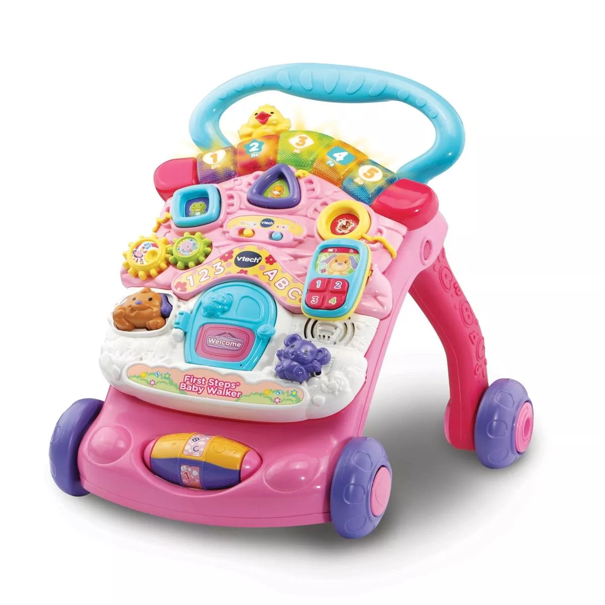 First Steps Walker Pink