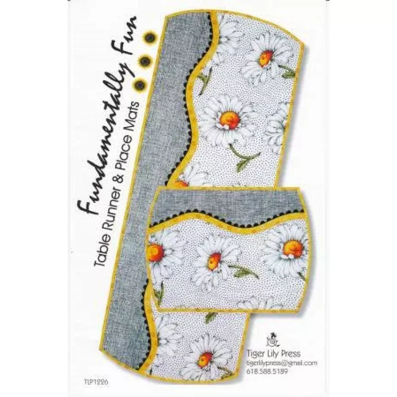 Fundamentally Fun Table Runner and Place Mats Pattern
