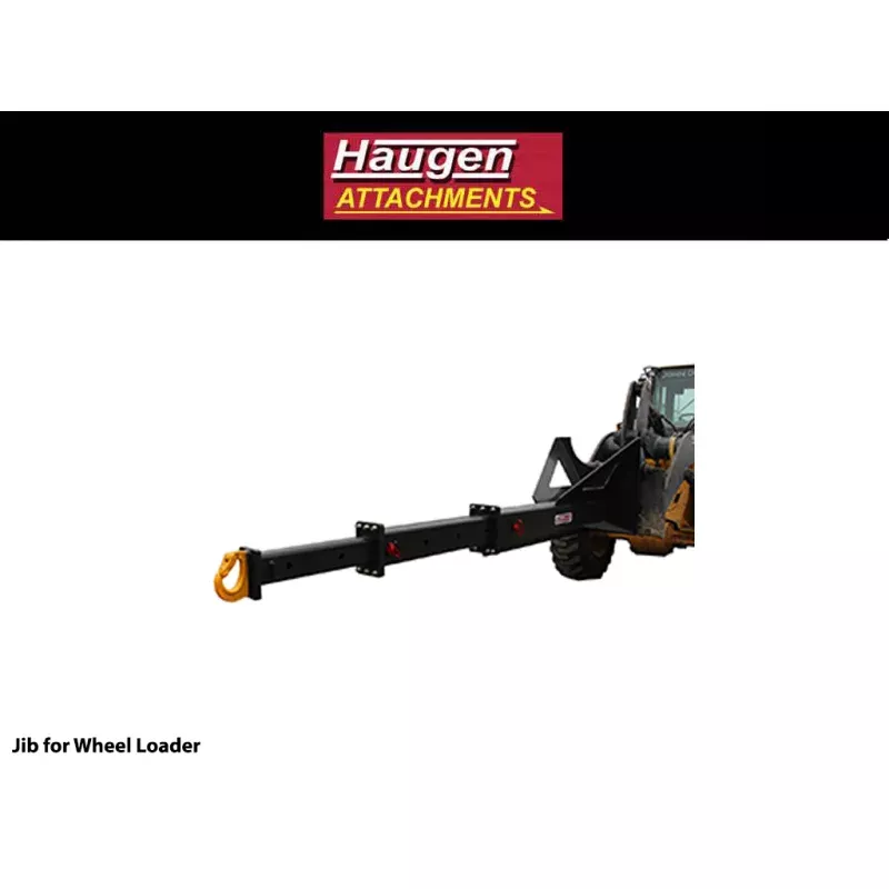 HAUGEN JIB FOR WHEEL LOADERS