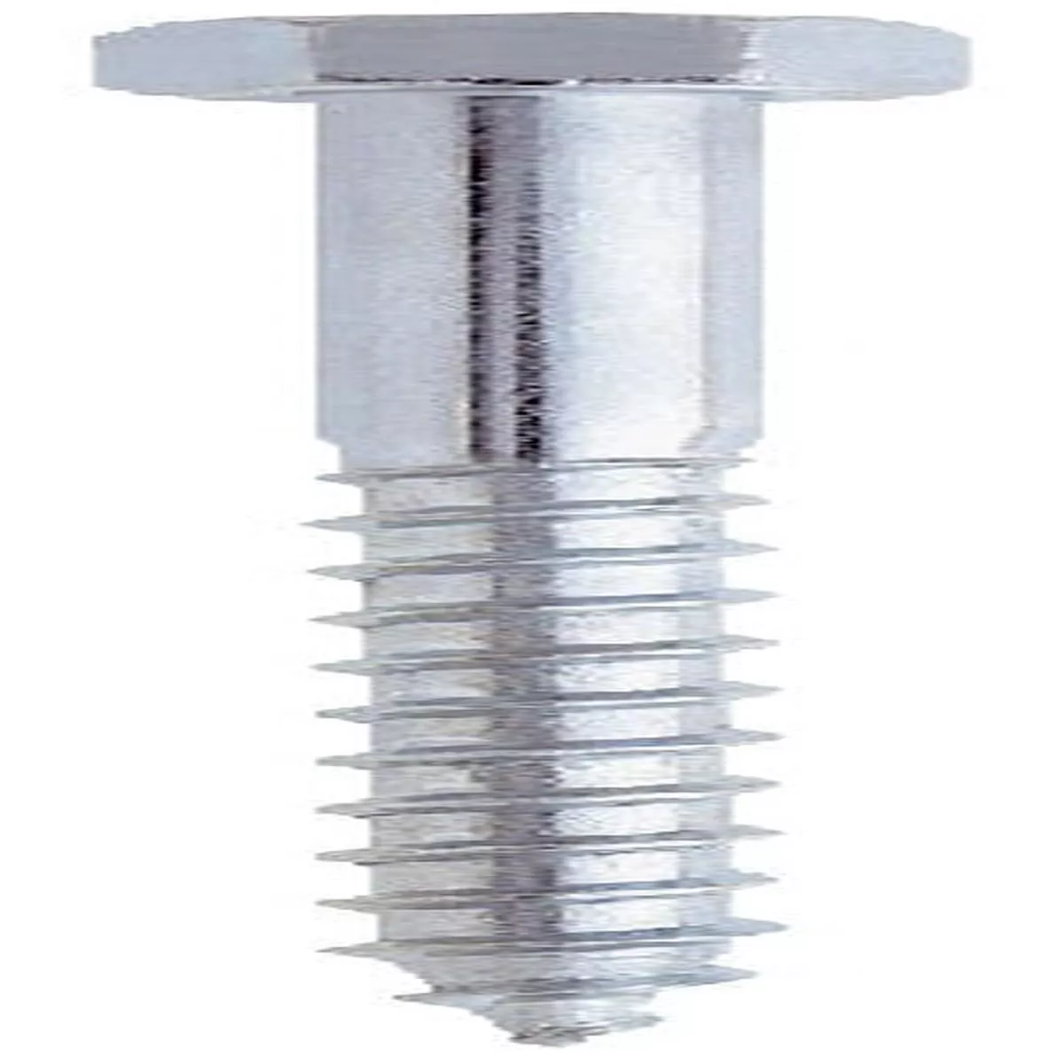 HEAD HEX WOOD SCREWS 10X50MM 100PCS ZPL DIN 571- UNI 704