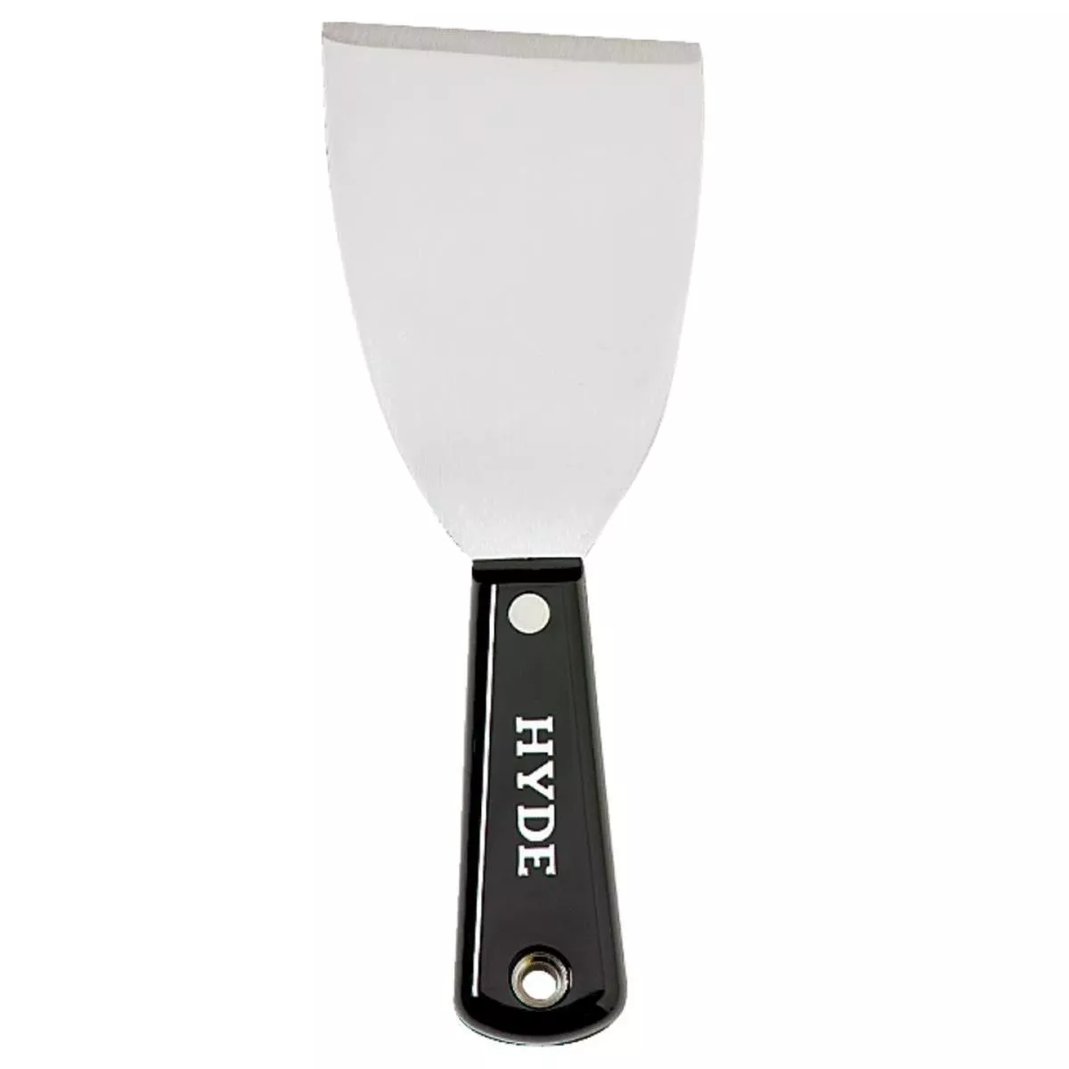 Hyde Black & Silver 3 In. Stiff Chisel Scraper