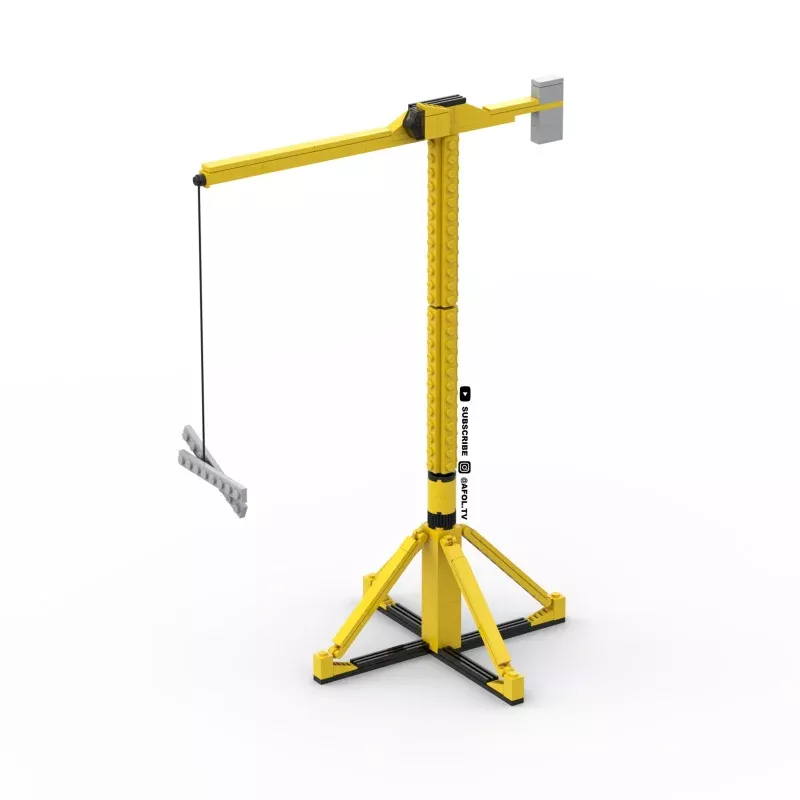 Micro Tall Construction Crane Instructions