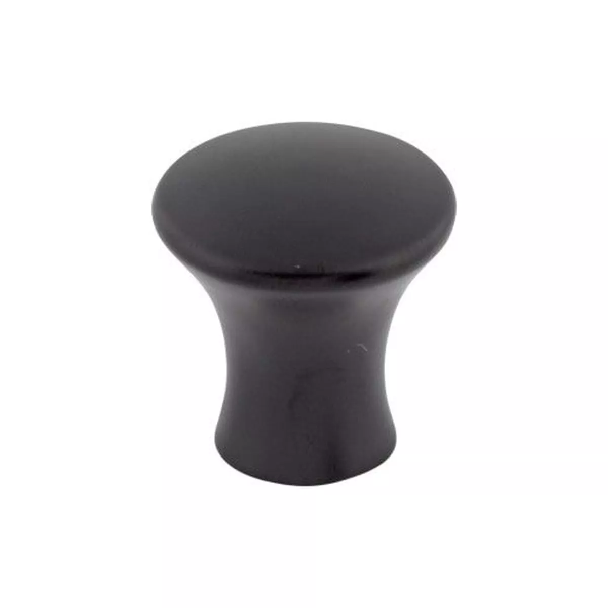 Oculus Round Knob Small 7/8 Inch - Flat Black - BLK