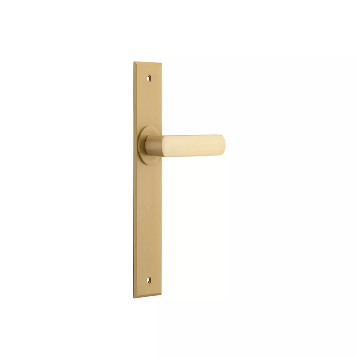 Osaka Lever Chamfered Brushed Brass