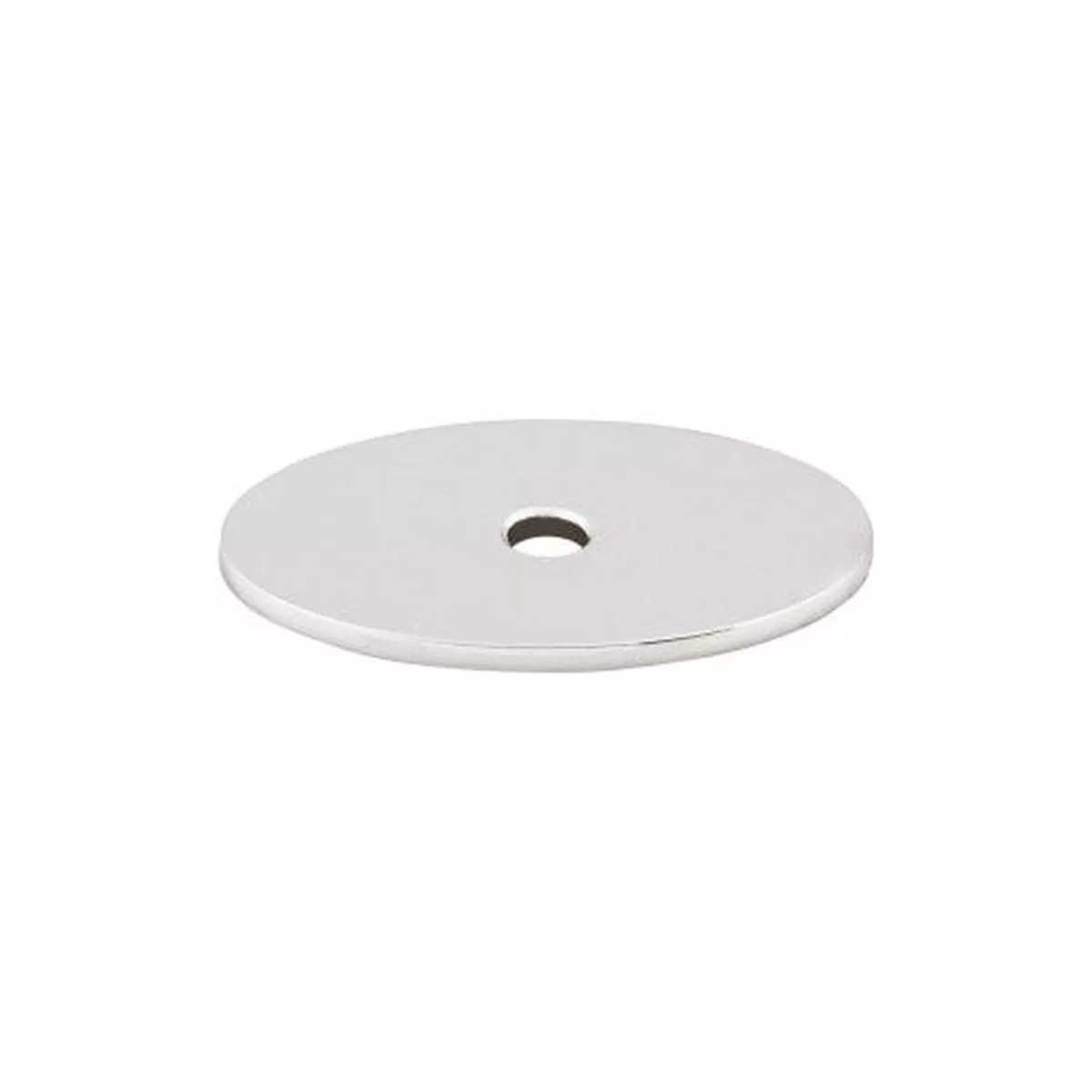 Oval Backplate Medium 1 1/2 Inch - Polished Chrome - PC