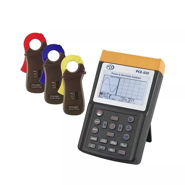 PCE Instruments PCE-830-1 Three-Phase Power Meter, Data Logger