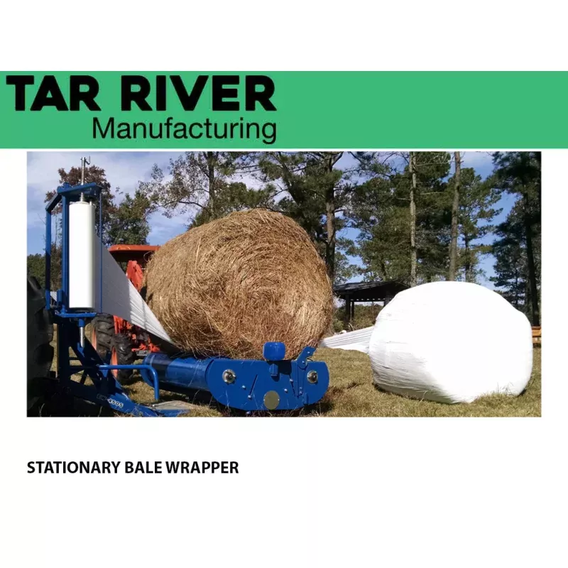 TAR RIVER STATIONARY ECONO-WRAP BALE WRAPPER