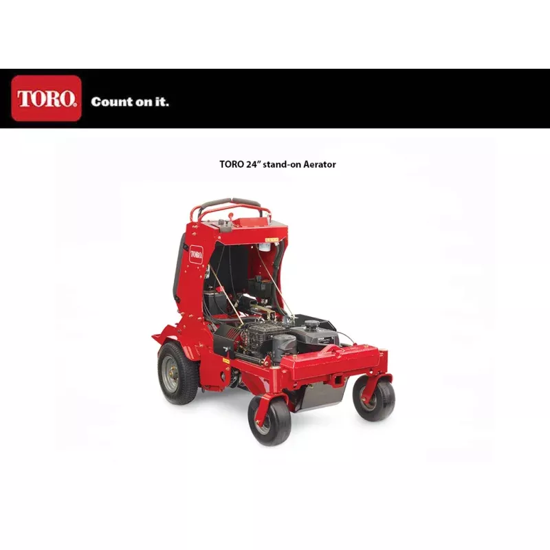 TORO 24" stand-on aerator