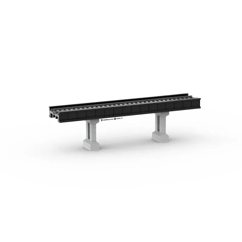 Train Bridge (Black) Instructions