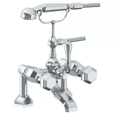 Watermark - Beverly Deck Mounted Exposed Bath Set with Hand Shower