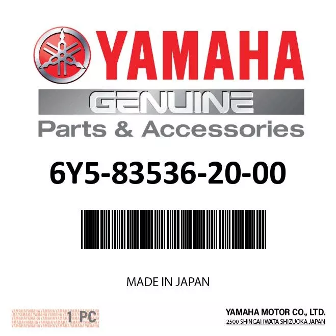 Yamaha 6Y5-83536-20-00 - Socket,meter